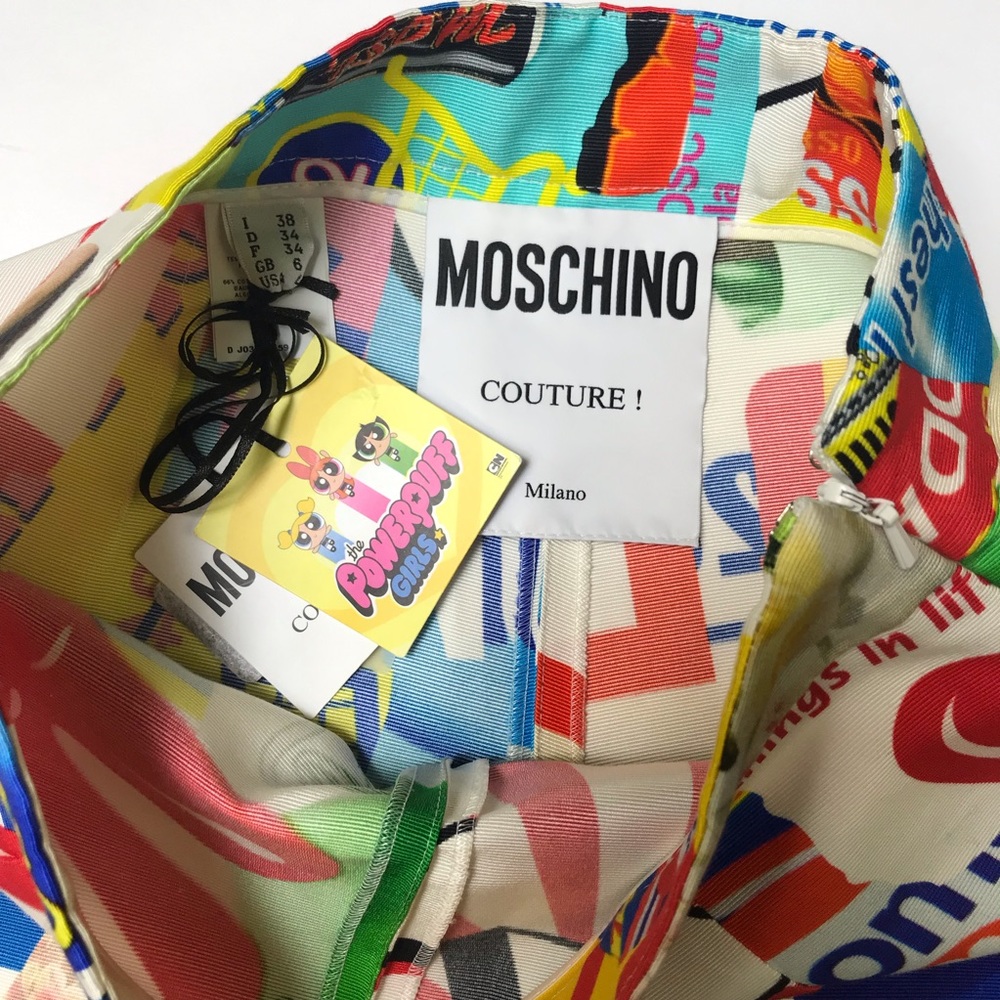 NWT MOSCHINO COUTURE MILANO FRESH PRINT Shorts - Picture 3 of 6